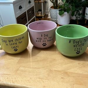 3 Tumbleweed Dog mugs